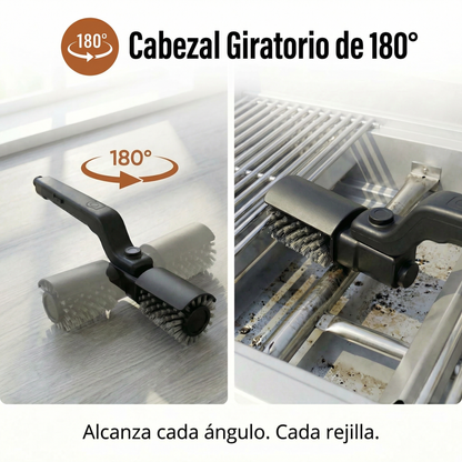GrillMaster Pro™ - Cepillo Eléctrico para Barbacoa
