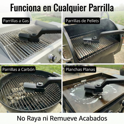GrillMaster Pro™ - Cepillo Eléctrico para Barbacoa