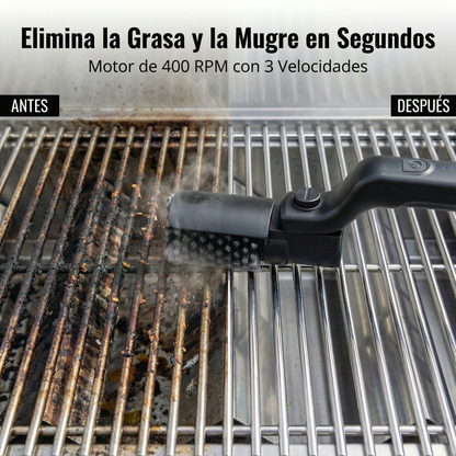 GrillMaster Pro™ - Cepillo Eléctrico para Barbacoa