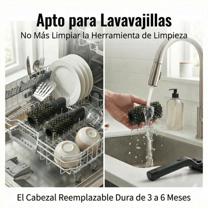 GrillMaster Pro™ - Cepillo Eléctrico para Barbacoa