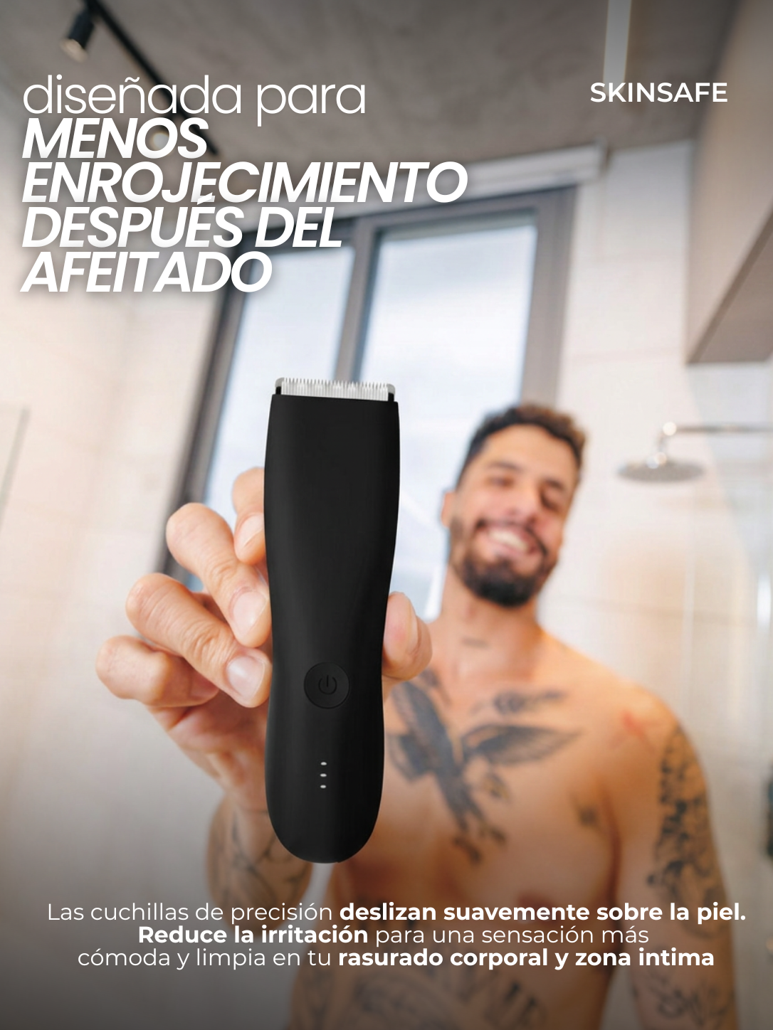 VeloxEdge Pro 7 - Maquinilla de afeitado corporal y zonas intimas