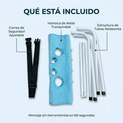 Cielo PetSpa™ — Hamaca de Baño y Aseo Plegable