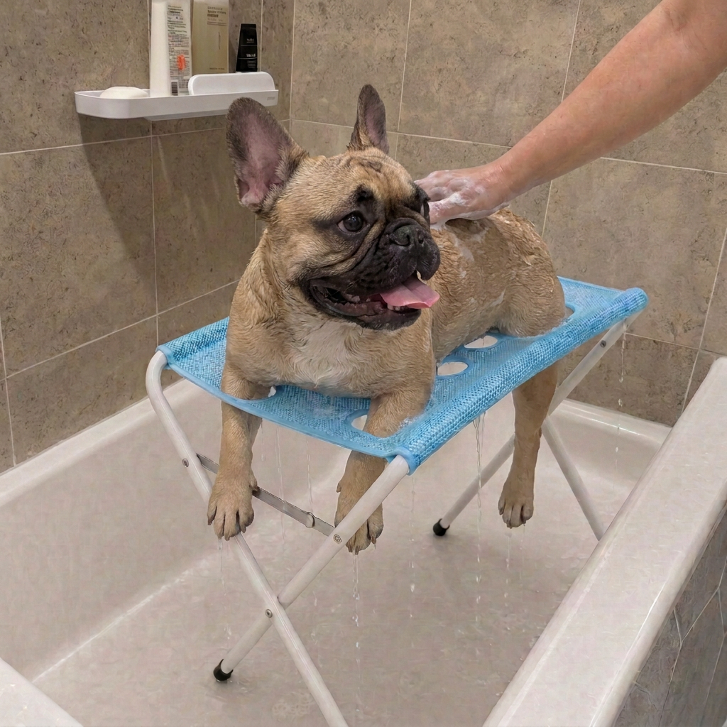 Cielo PetSpa™ — Hamaca de Baño y Aseo Plegable