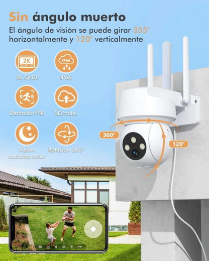 Camara de Vigilancia 360º | Security Cam | Retransmisión en directo