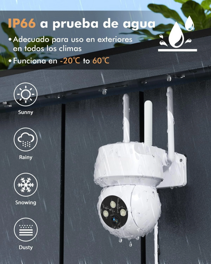 Camara de Vigilancia 360º | Security Cam | Retransmisión en directo
