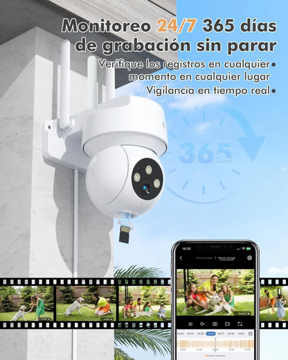 Camara de Vigilancia 360º | Security Cam | Retransmisión en directo